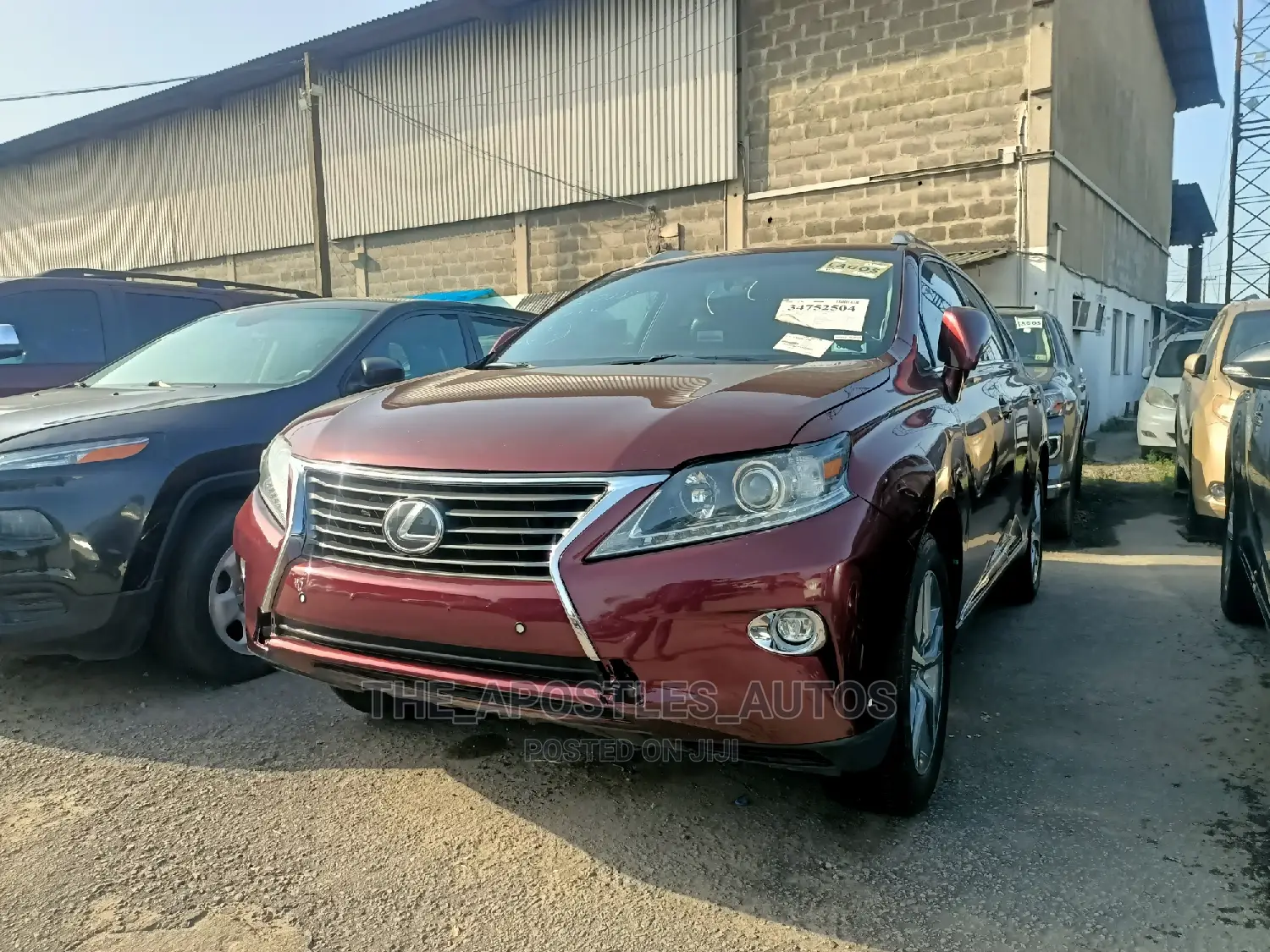 Lexus RX 350 FWD 2015 Burgundy