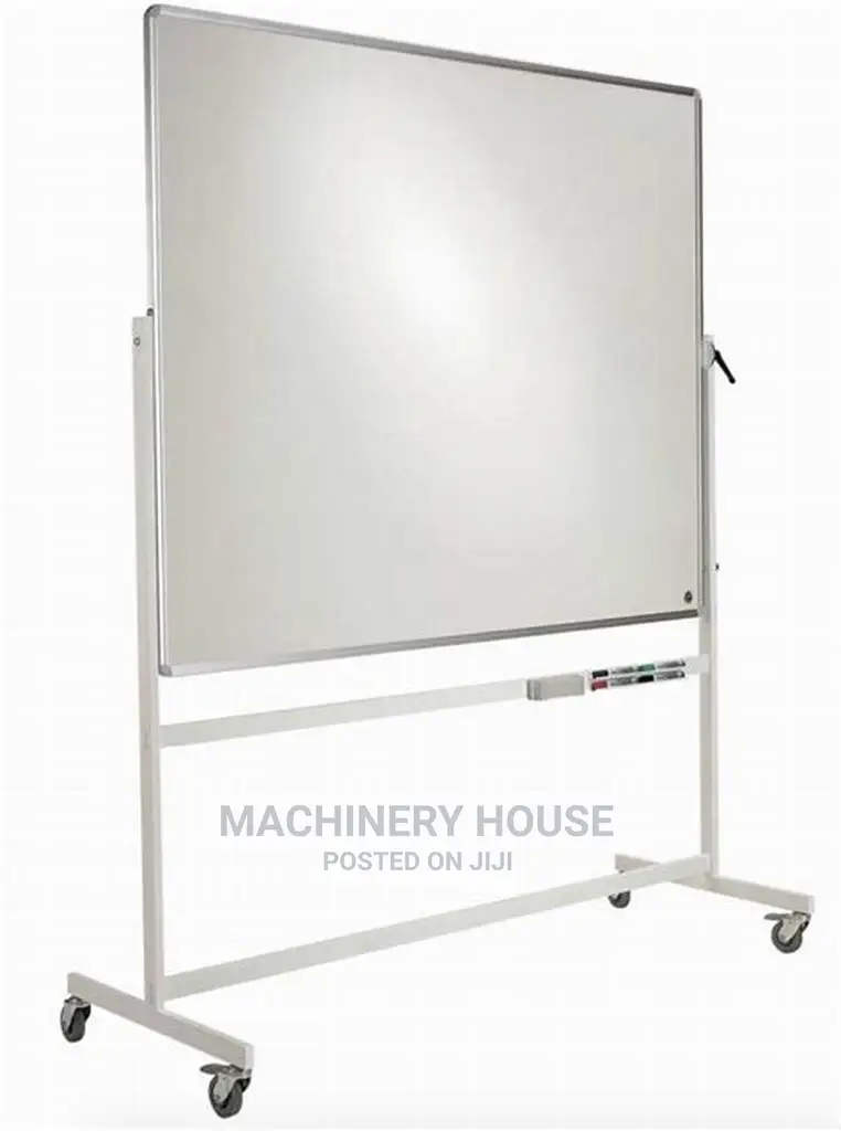 Magnetic Whiteboard Revolving Double Sided Magnetic