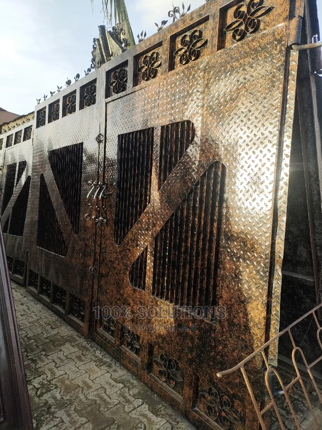 12ft by 8ft Standard Channel Design Gate for Sale