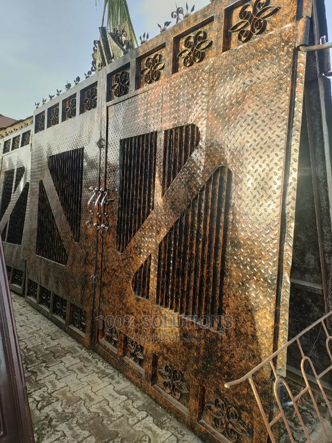 12ft by 8ft Standard Channel Design Gate for Sale