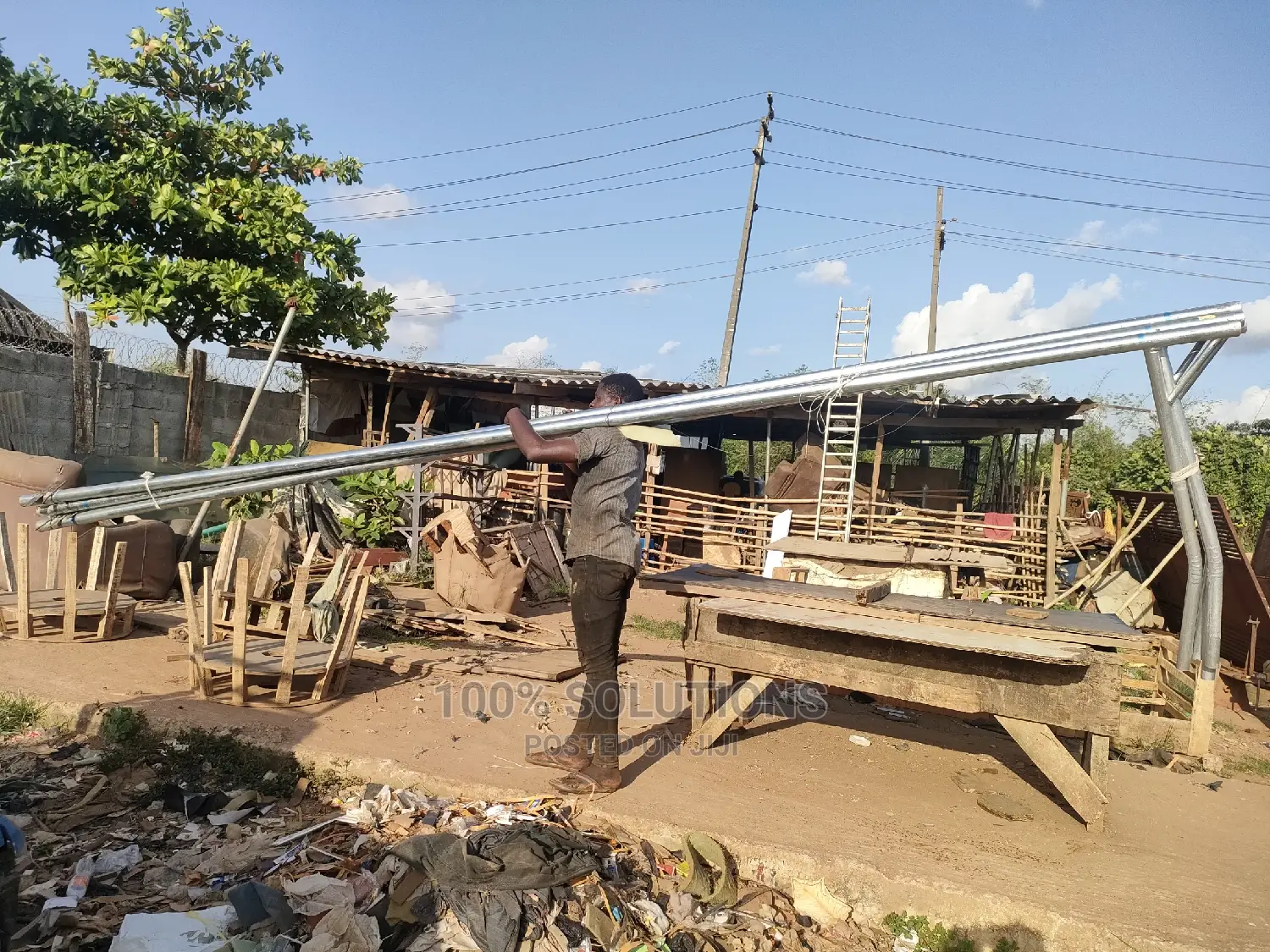 Solar Light Pole Fabrication for Your Street Lights