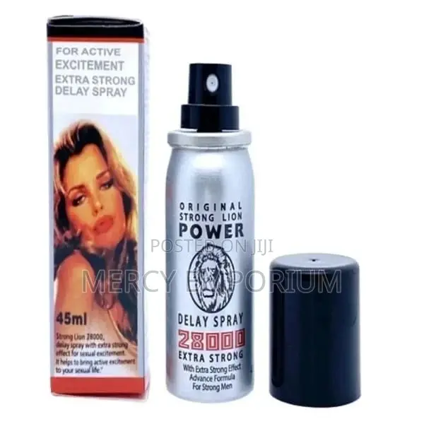 Strong Lion Delay Spray 28000. Stop Premature Ejaculation,