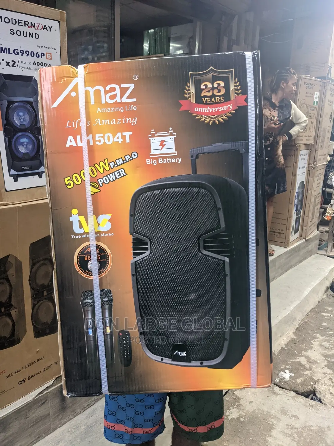 Amaz Pa System 15"Inches