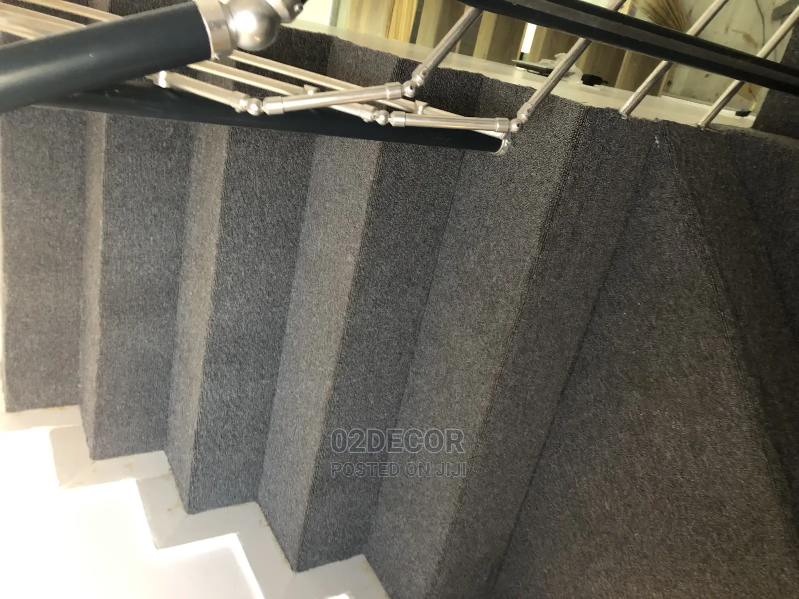 Plain Gray Rugs for Staircase (We Sell Per Sqm)