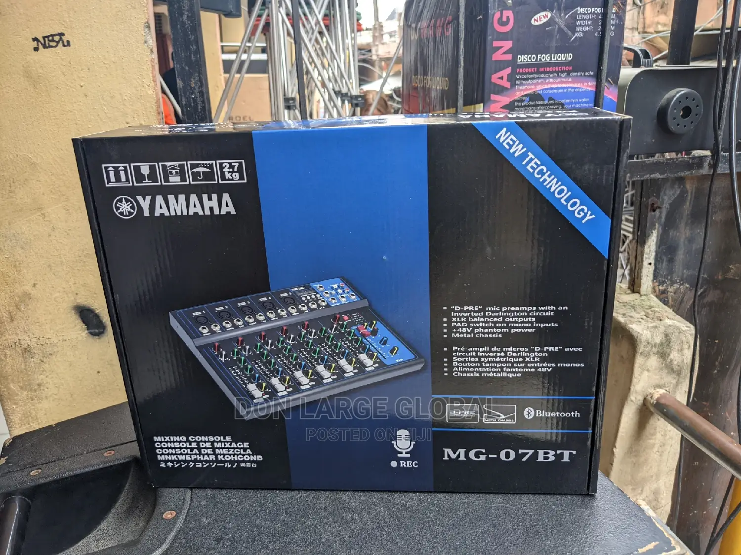 Yamaha Mg-07bt