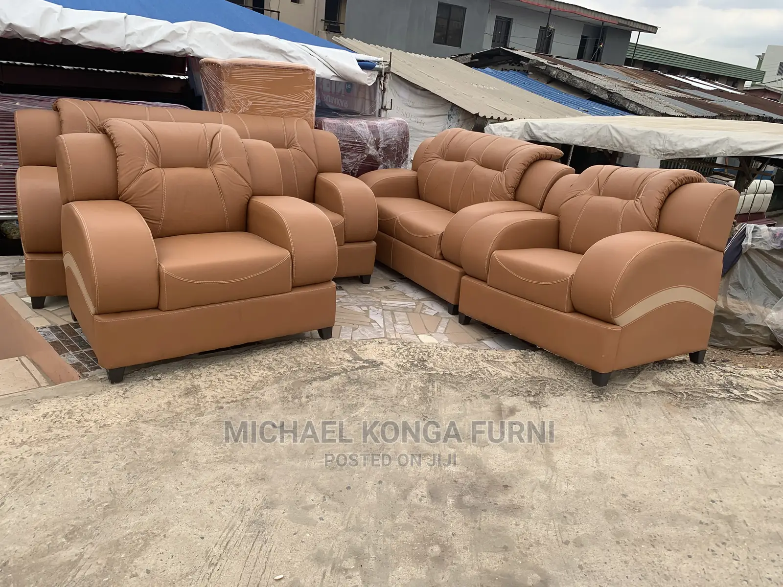 Beautiful Leather Sofa