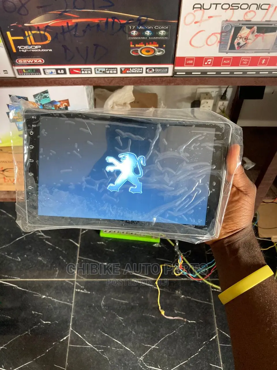 407 Peugeot Car Stereo Android With Reverse Camera