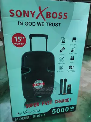 15 Inches Sonyxboss Pa System