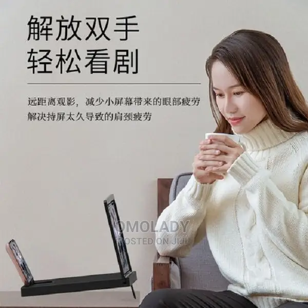 Phone Screen Magnifier 9d Hd Screen Amplifier