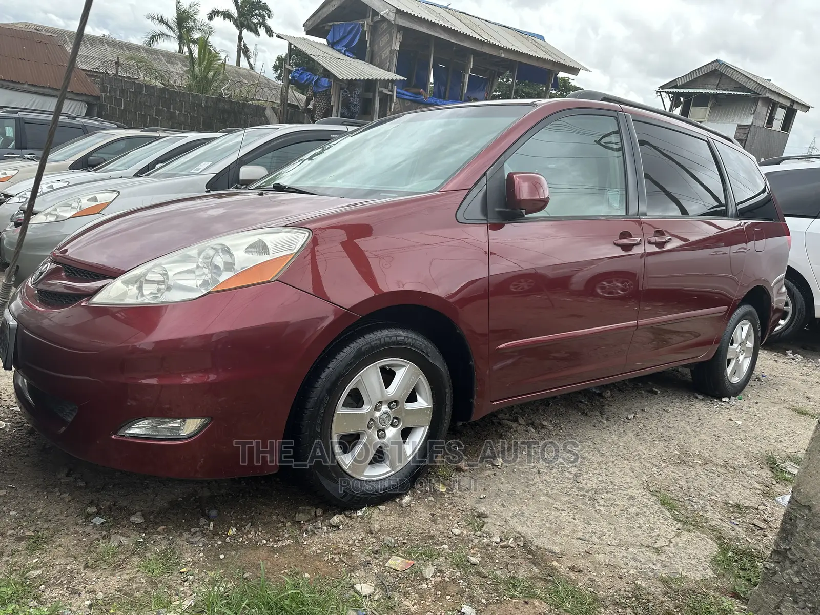 Toyota Sienna LE 2009 Burgundy