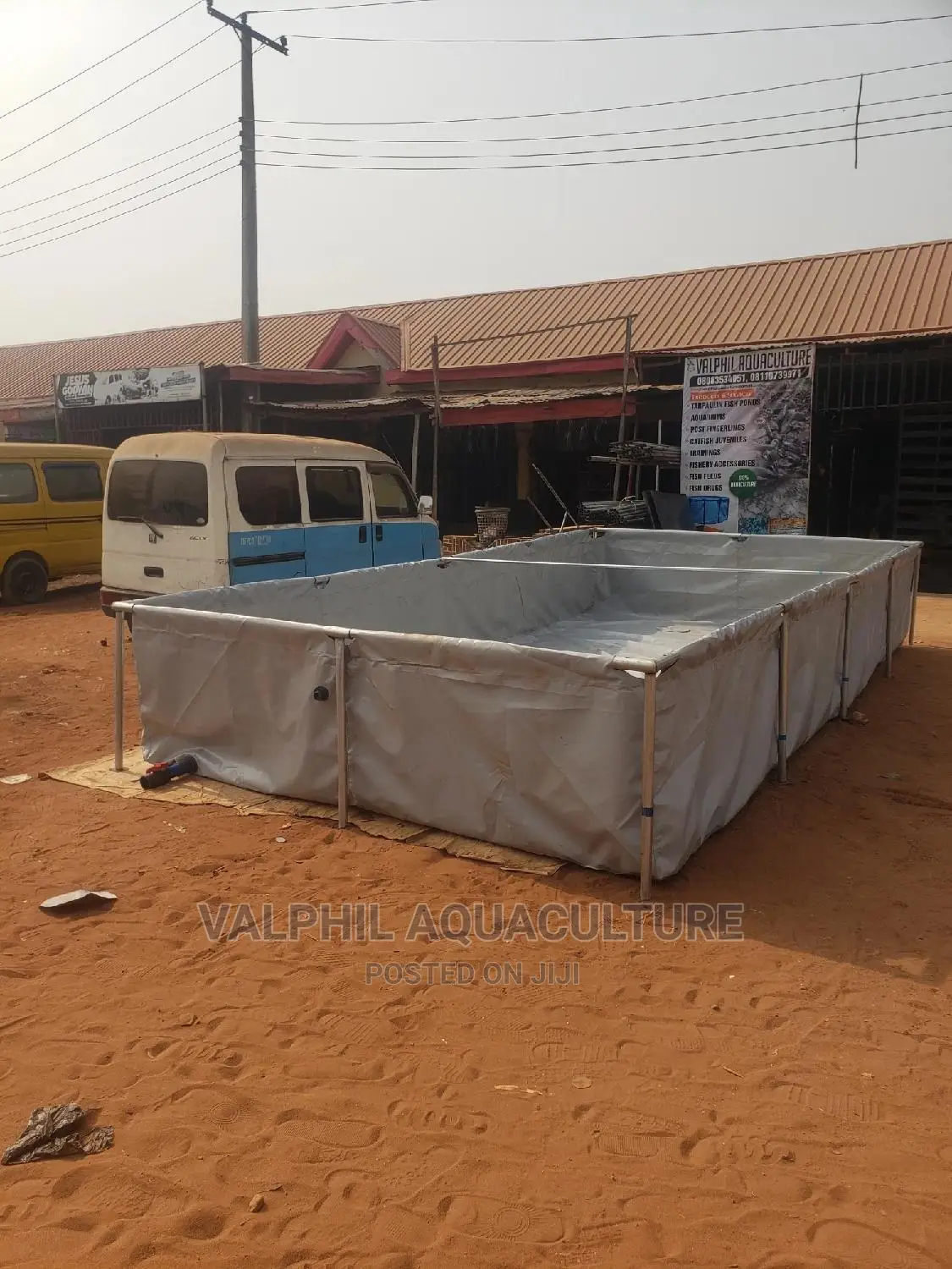 Tarpaulin Fish Pond