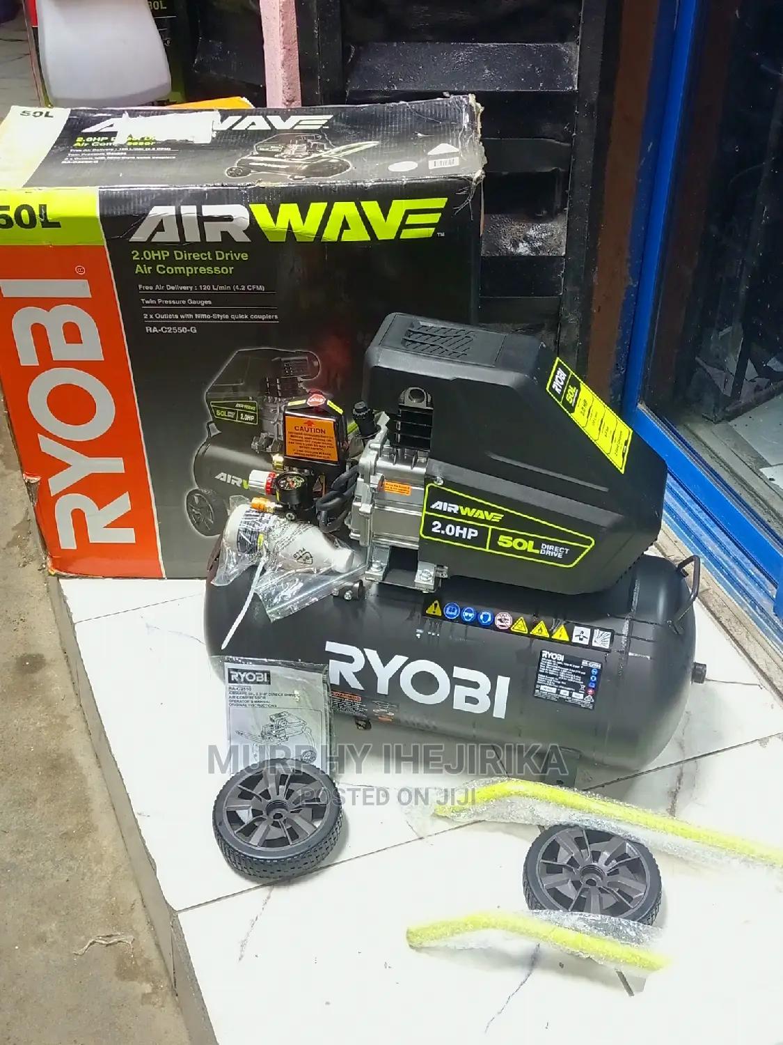 Ryobi Airwave 50L Air Compressor