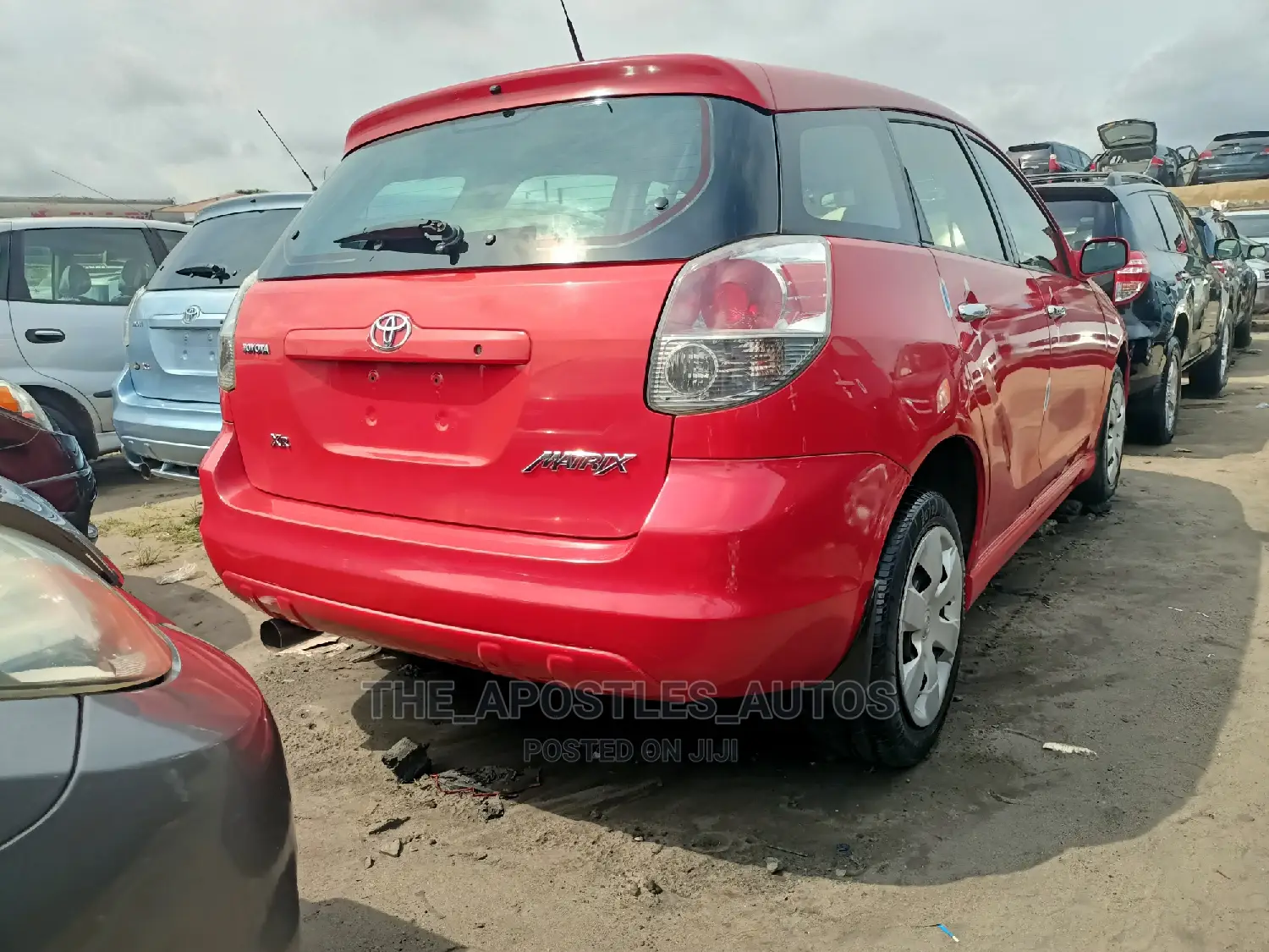 Toyota Matrix Hatchback 1.8 16V AWD 2007 Red
