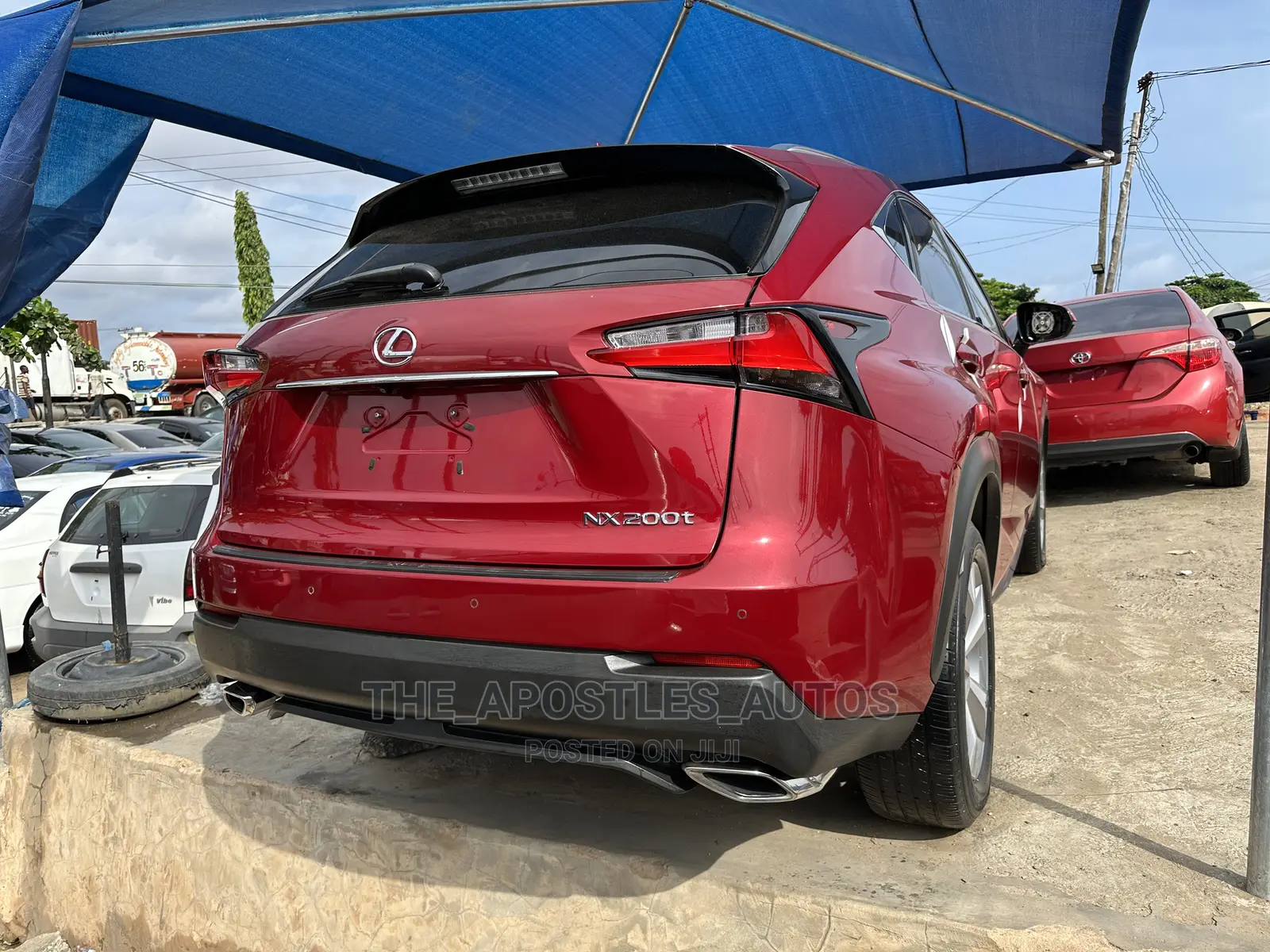 Lexus NX 200t FWD 2017 Red