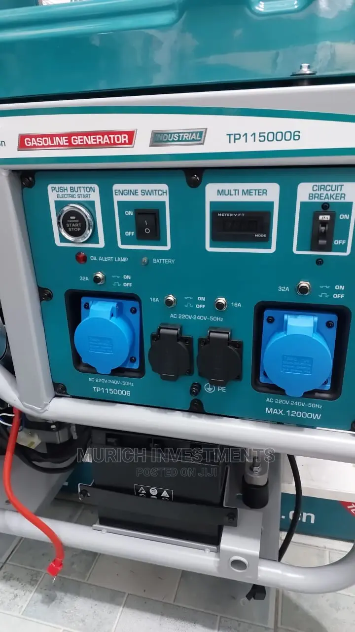 12kva Total Gasoline Generator 12000W (Tp1150006)