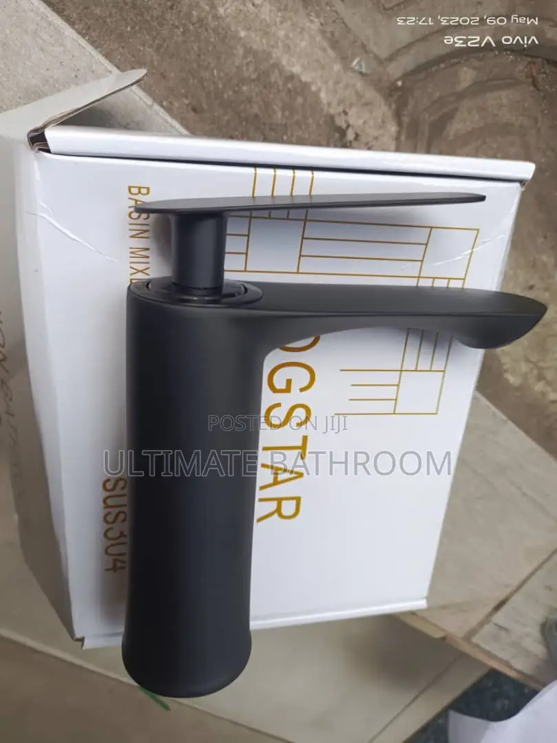 Quality Matte Black Basin Mixer Faucet