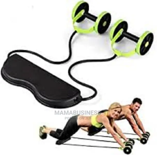 Revoflex Xtreme Workout Abs Wheel - Green- Xtreme