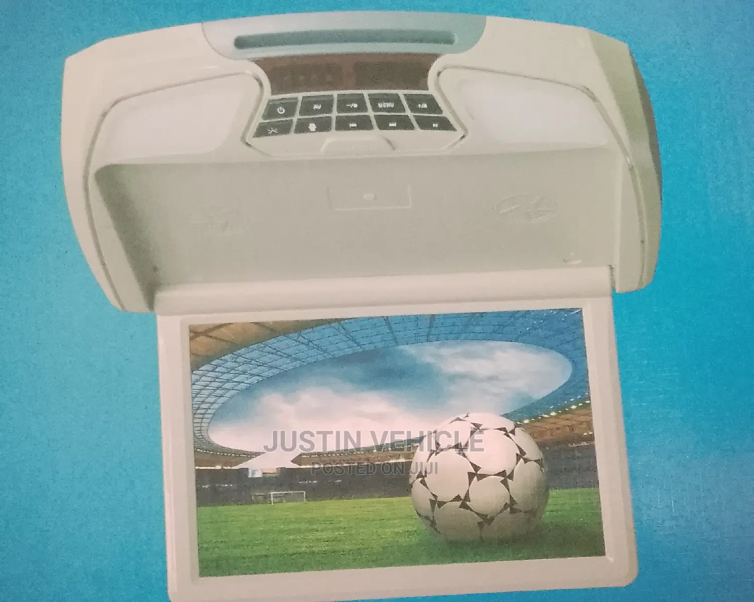 Semi Automatic Flip Down LCD Monitor With DVD Player