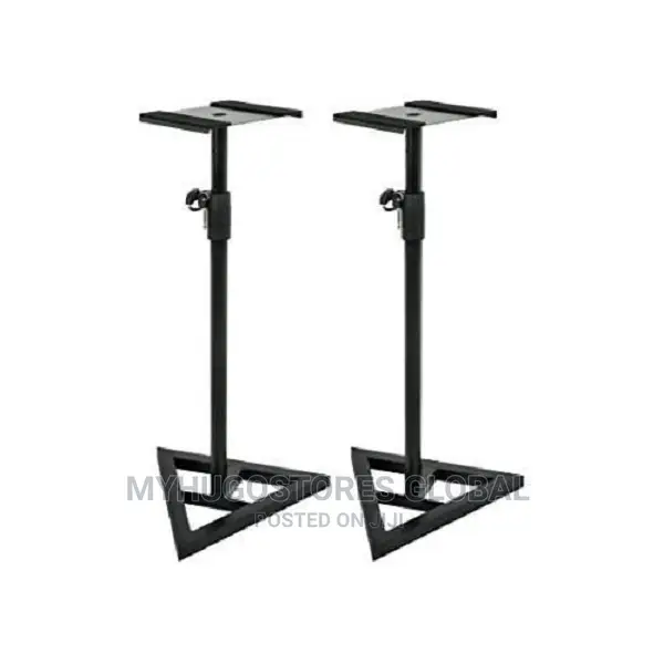 Pair of Studio Monitor Speaker Stands -Black
