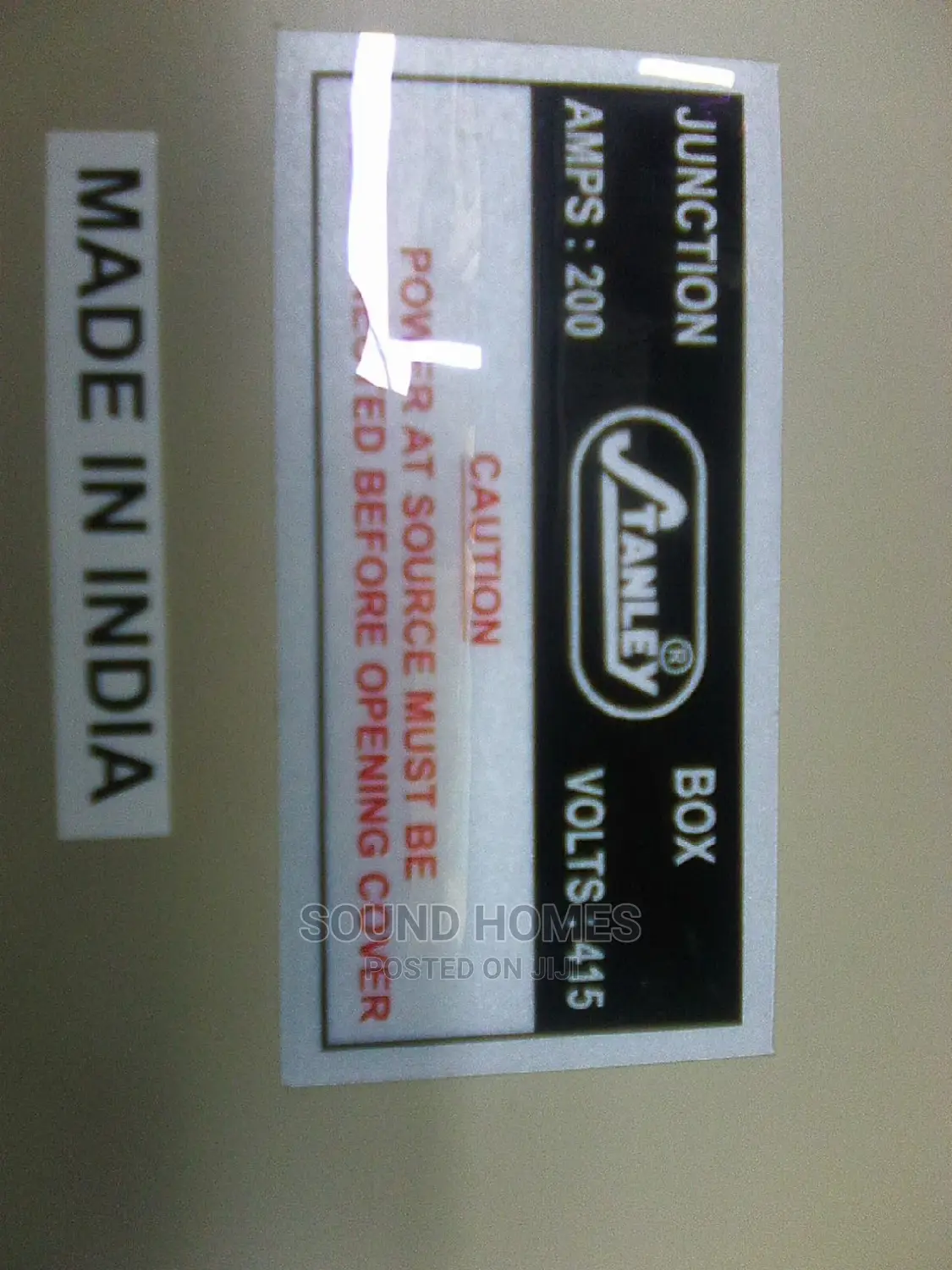 200amps Stanley Junction Box or Bus Bar