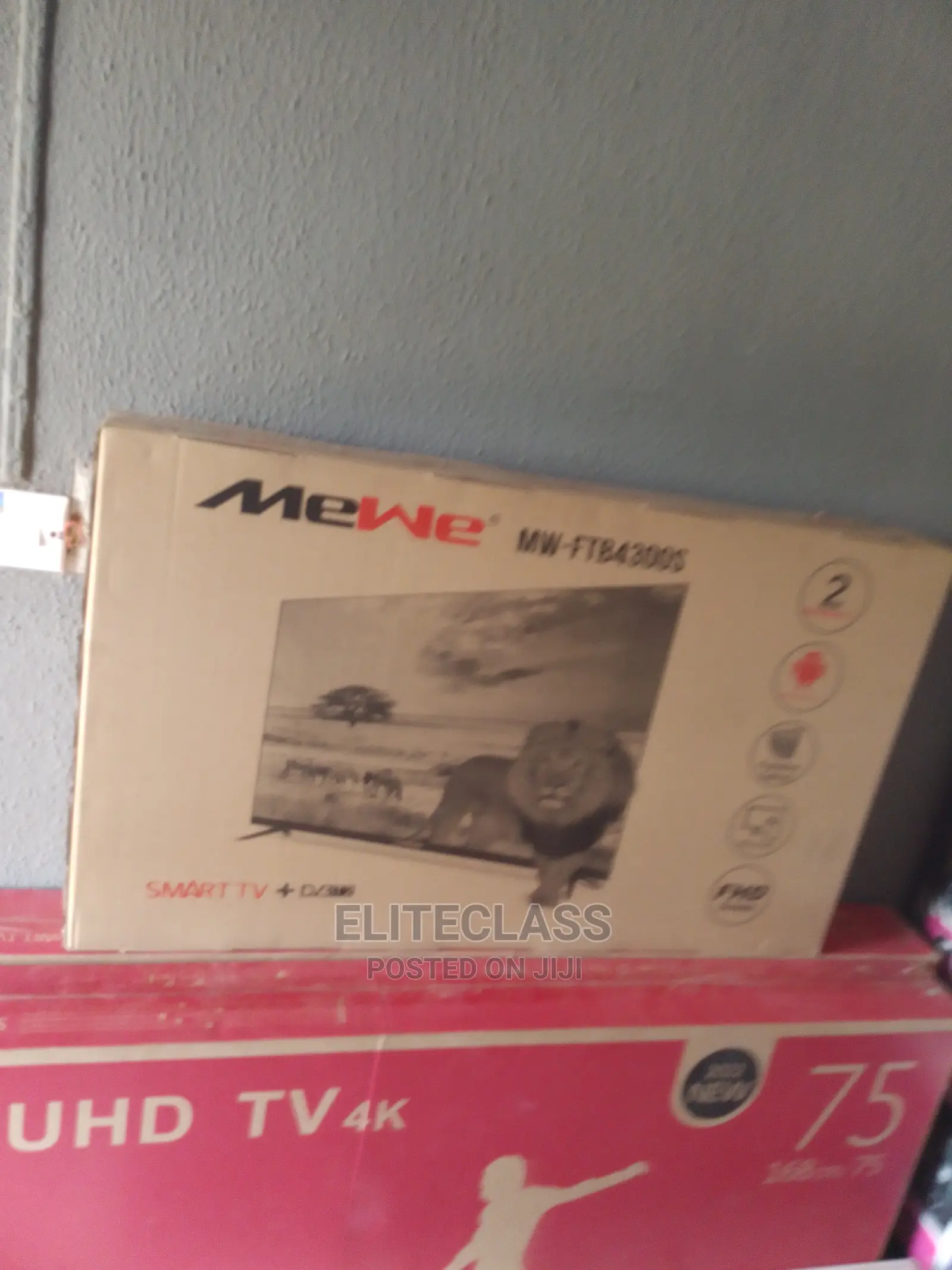 Mewe 43 Inches Smart TV -Ftb4300s