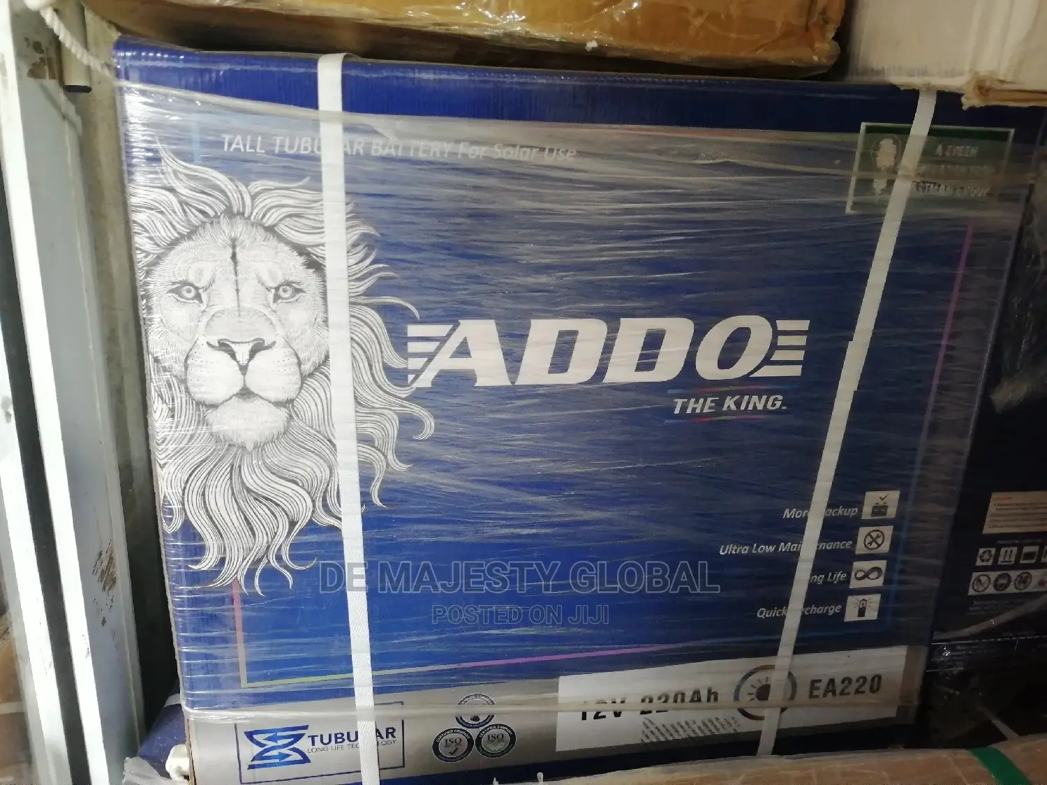 Addo 220ah Tubular Battery