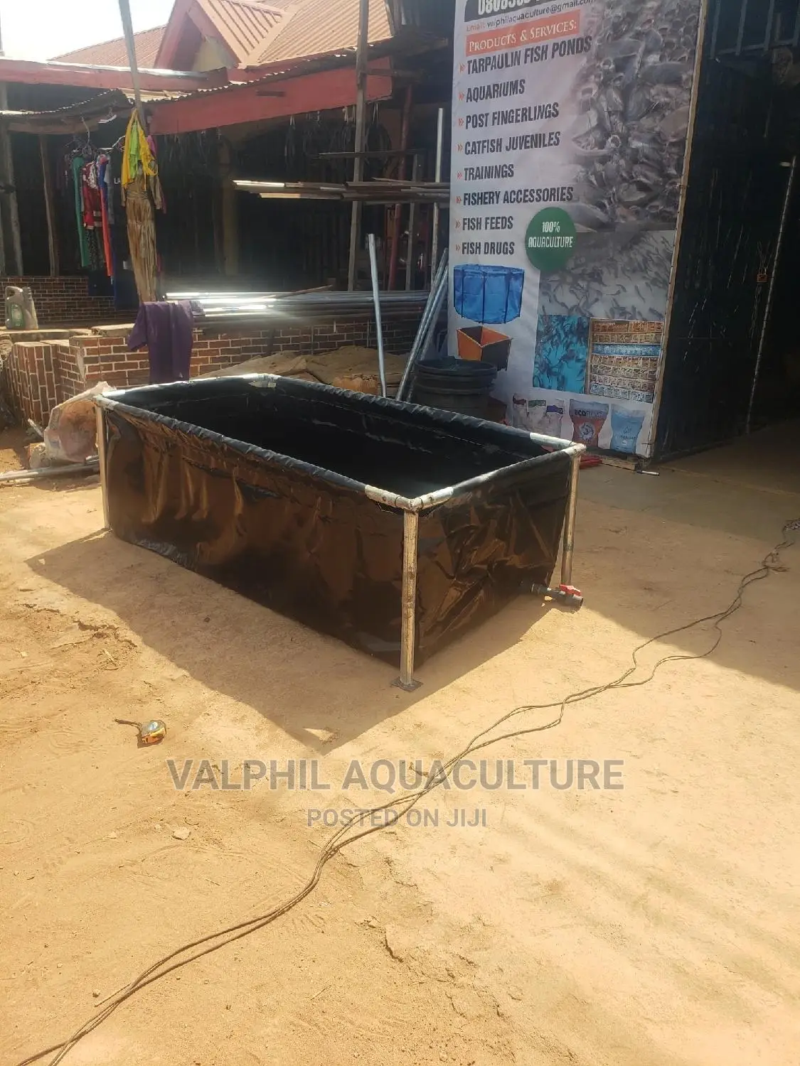 Hatchery Tarpaulin Fish Pond
