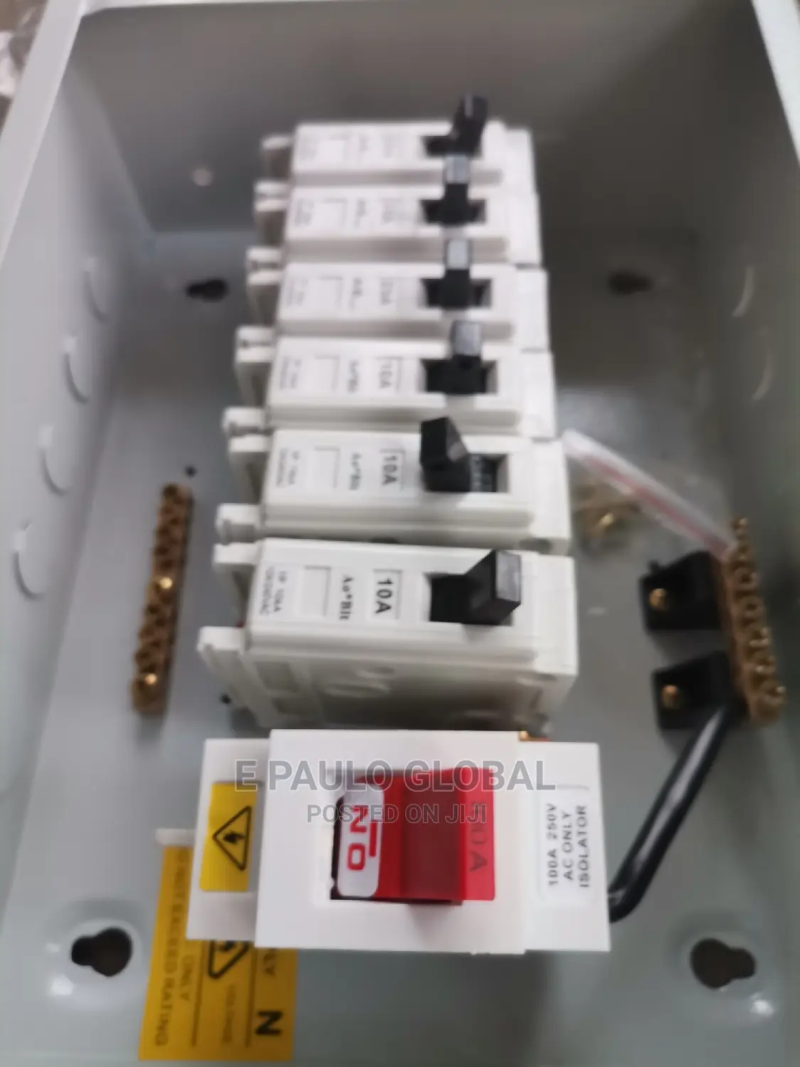 6ways Single Phase Consumer Units