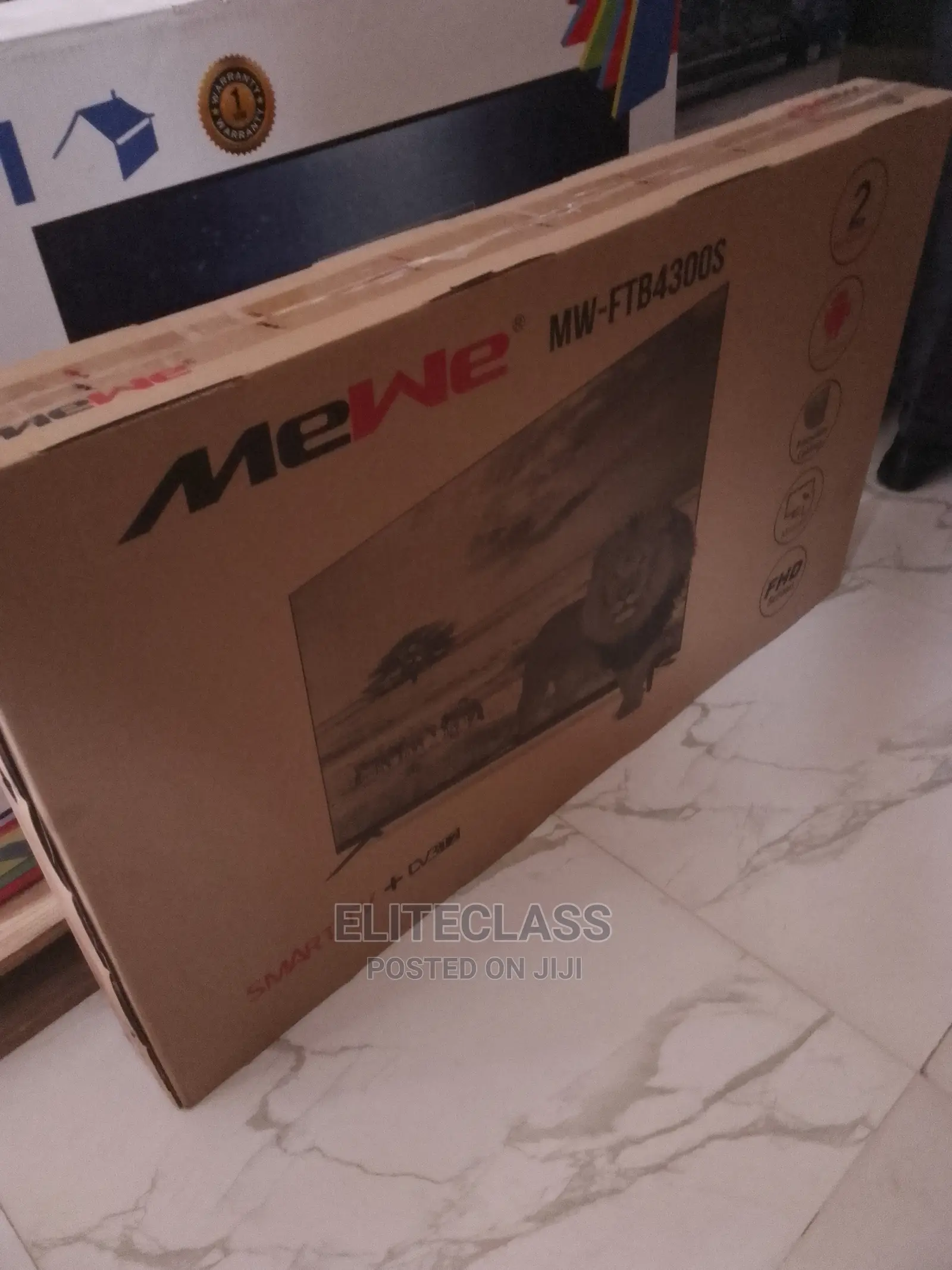Affordable Frameless Mewe 43 Inches Smart TV