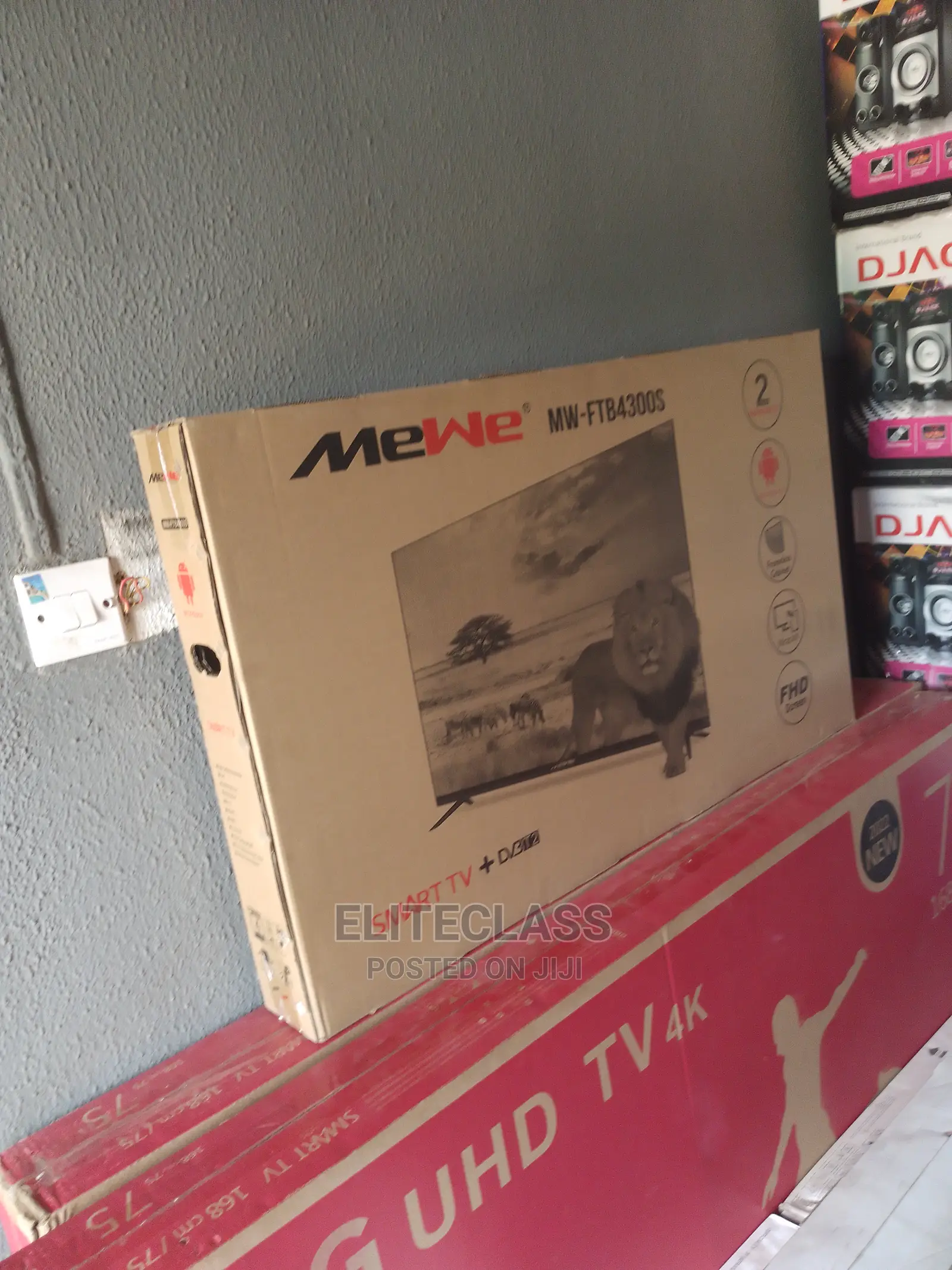 Royal 43 Inches Frameless Mewe TV