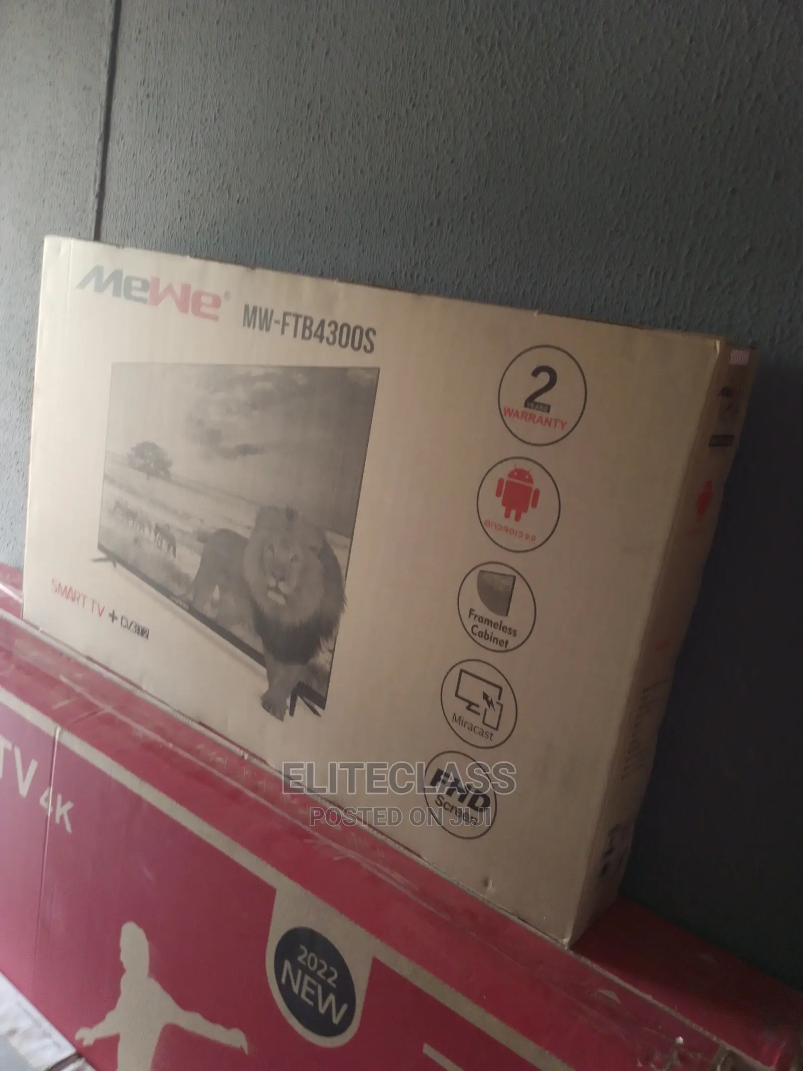 Royal 43 Inches Frameless Mewe TV