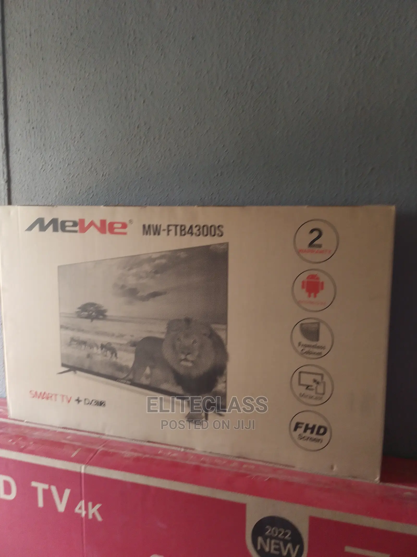 The New Mewe Frameless 43 Inch Smart TV