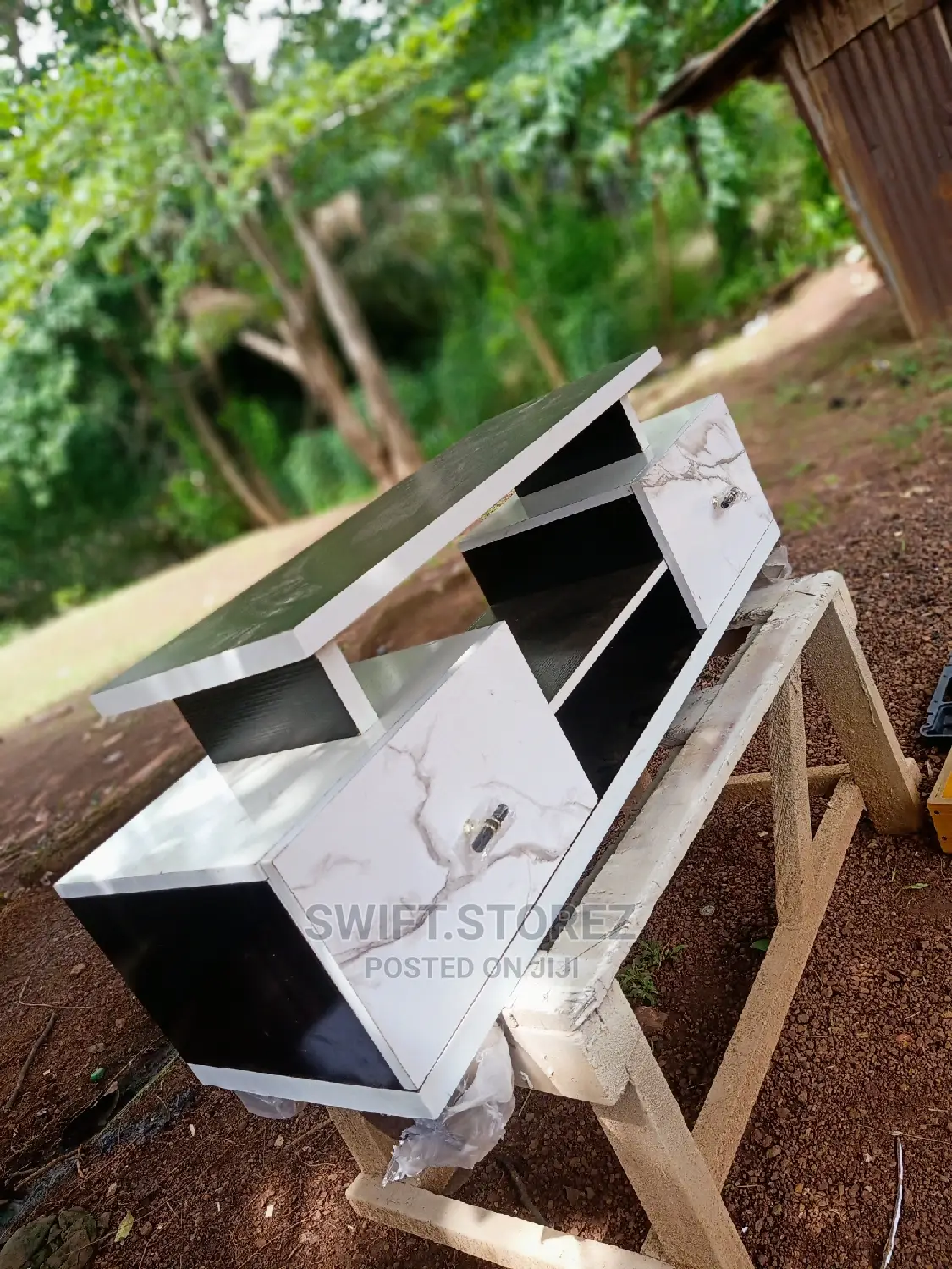 Twin Drawer TV Stand