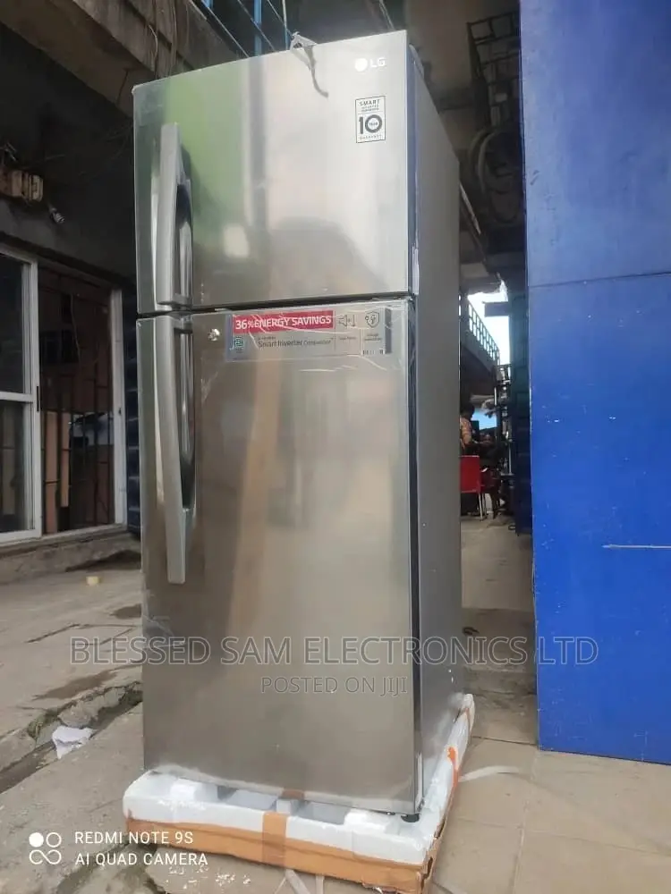 Original>LG Double Door Inverter Fridge 308L>Ice Block Maker