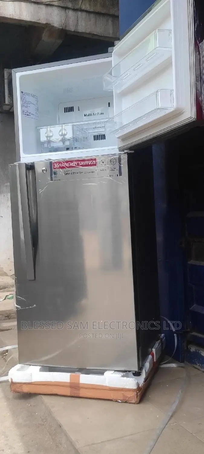 Original>LG Double Door Inverter Fridge 308L>Ice Block Maker