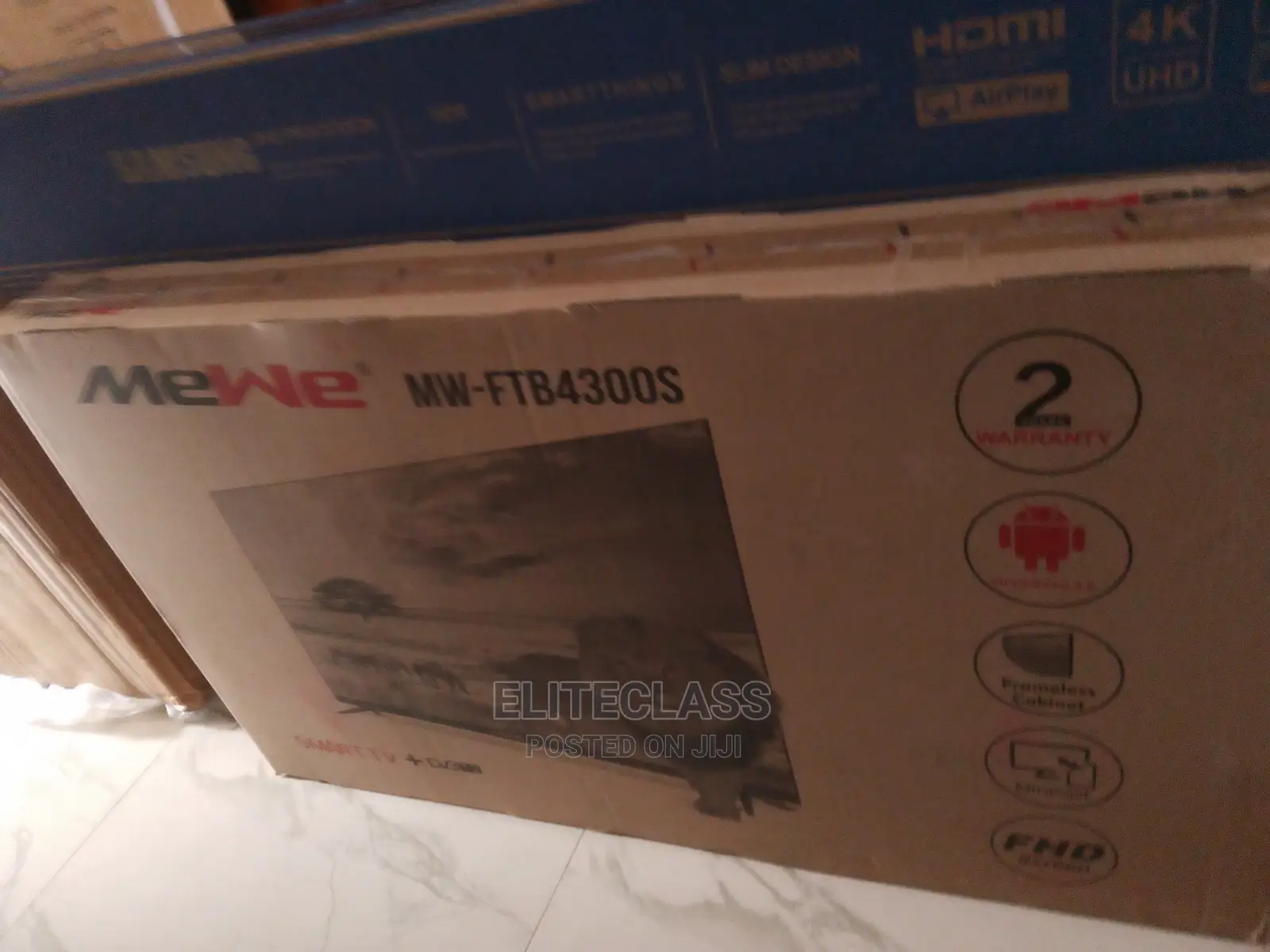 Low Cost Frameless 43 Inches Smart TV