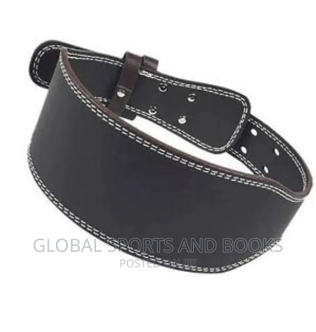 Leather Weight Lifting Belt