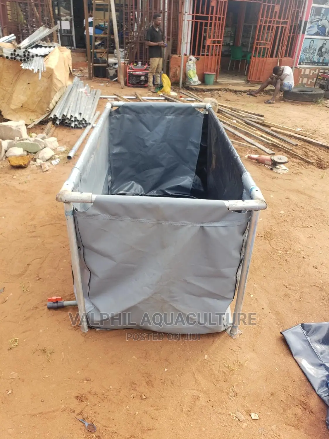 Small Scale Tarpaulin Fish Pond