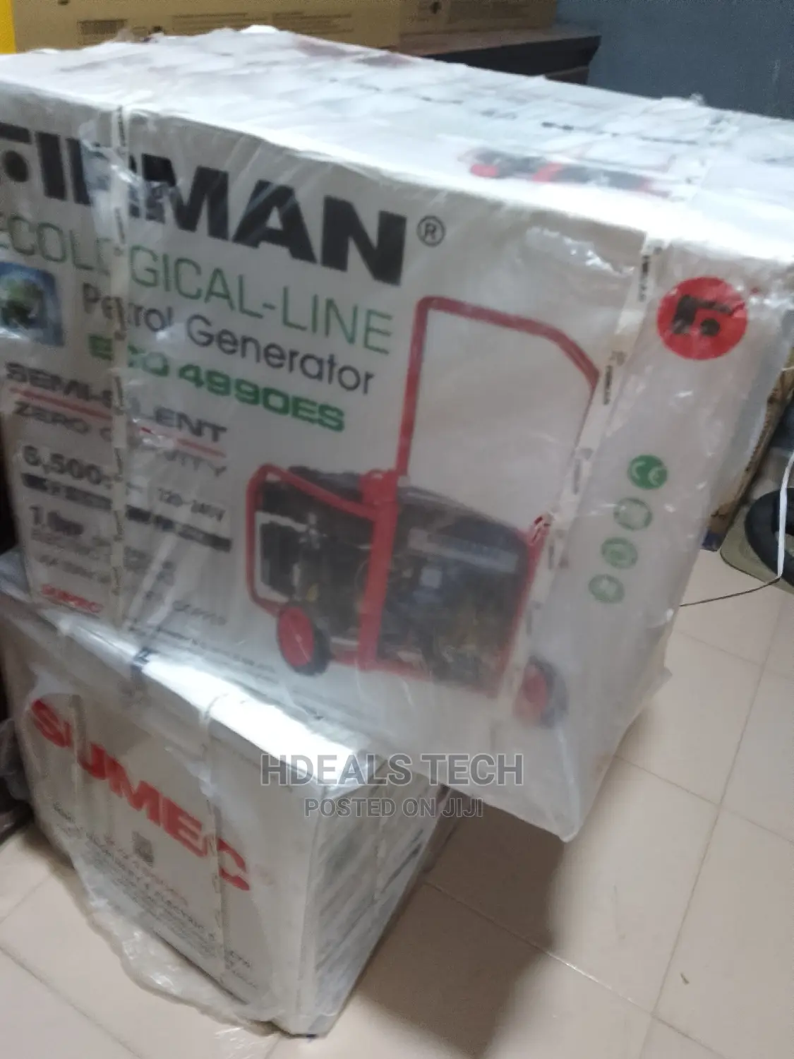 Sumec ECO4990ES 6.5kva 100% Copper Coil Generator