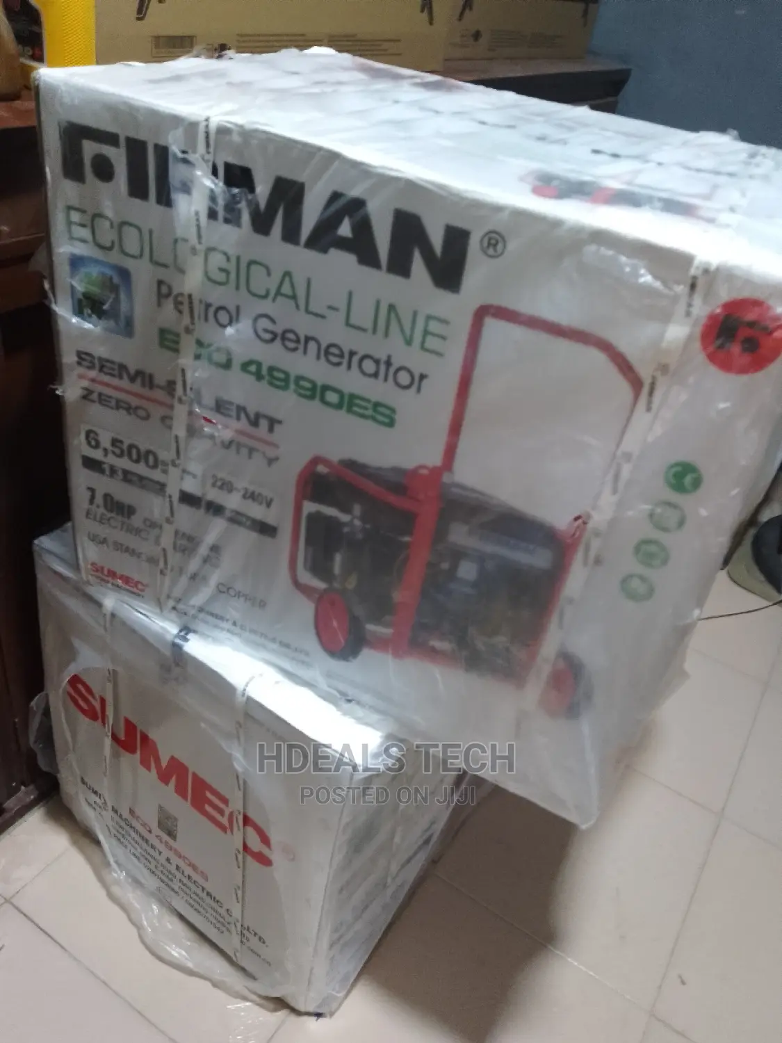 Sumec ECO4990ES 6.5kva 100% Copper Coil Generator