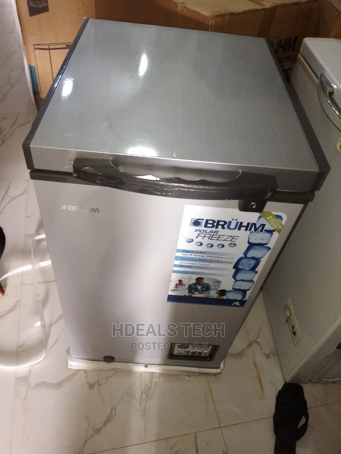 Bruhm BCS-100MG Freezer With LED Light