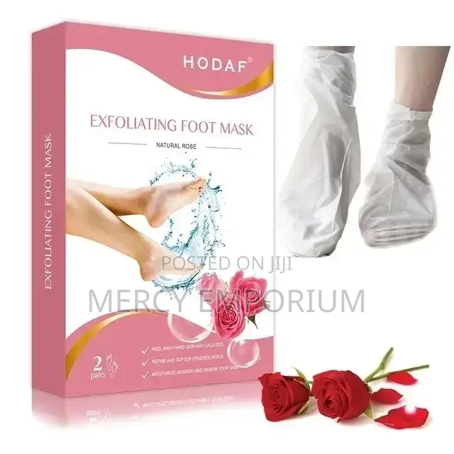 Exfoliating Foot Mask for Dead Foot Skin Manicure Cracked Heels Care