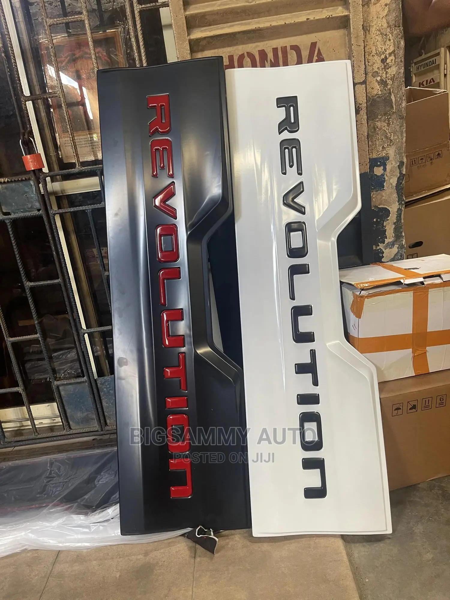 Hilux Tail Board Sticker Revolution