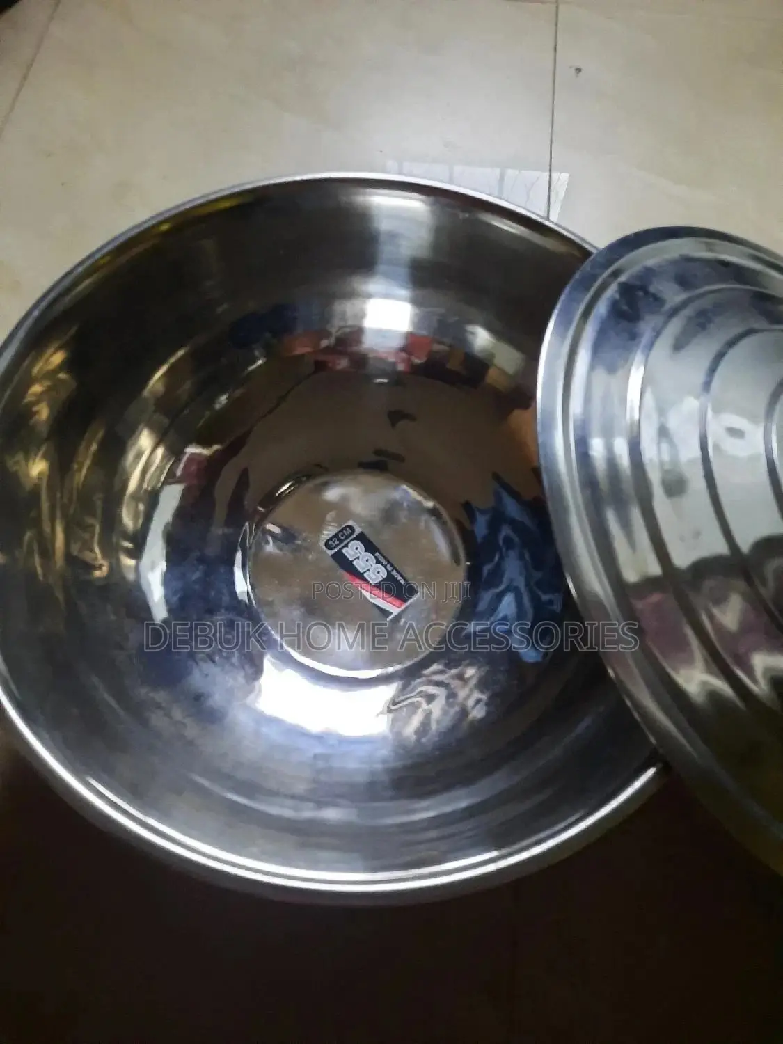 Stainless Steel Bowl With Cover