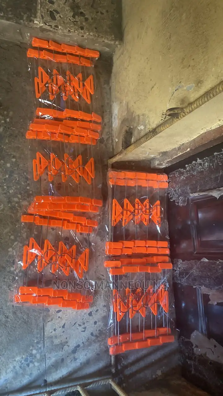 Orange Colours Clip Hangers