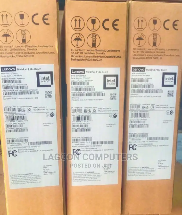 New Laptop Lenovo Thinkpad P14s 16GB Intel Core I7 SSD 512GB