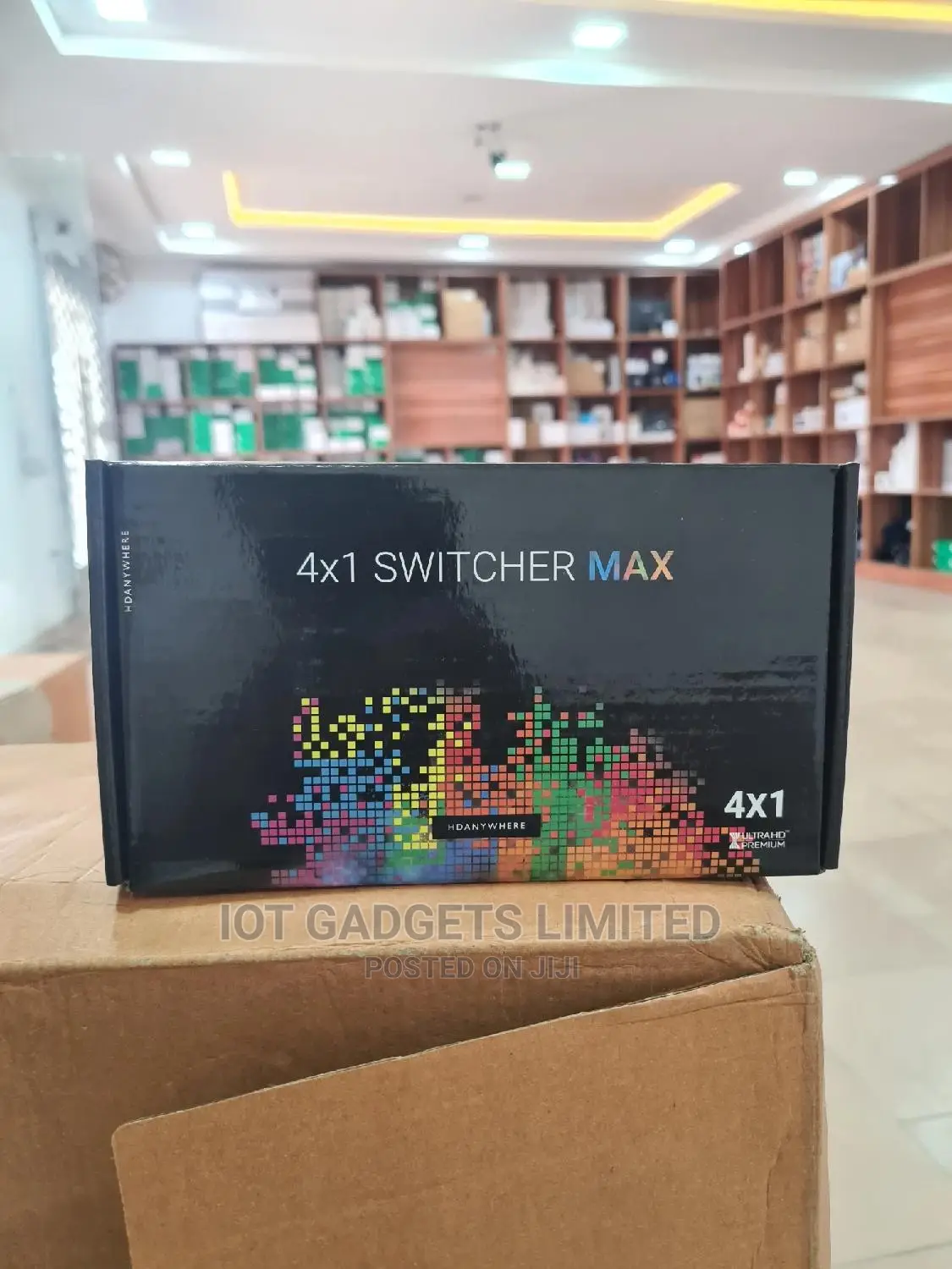 4X1 HDMI Switcher Max