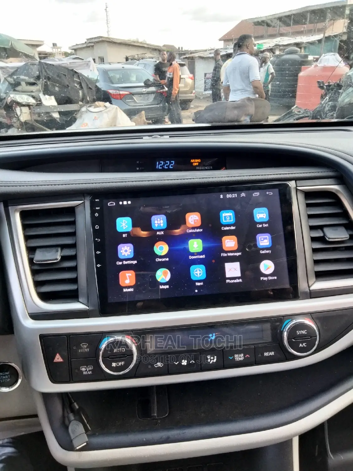 Toyota Highlander 2014 to 2020 Android Player
