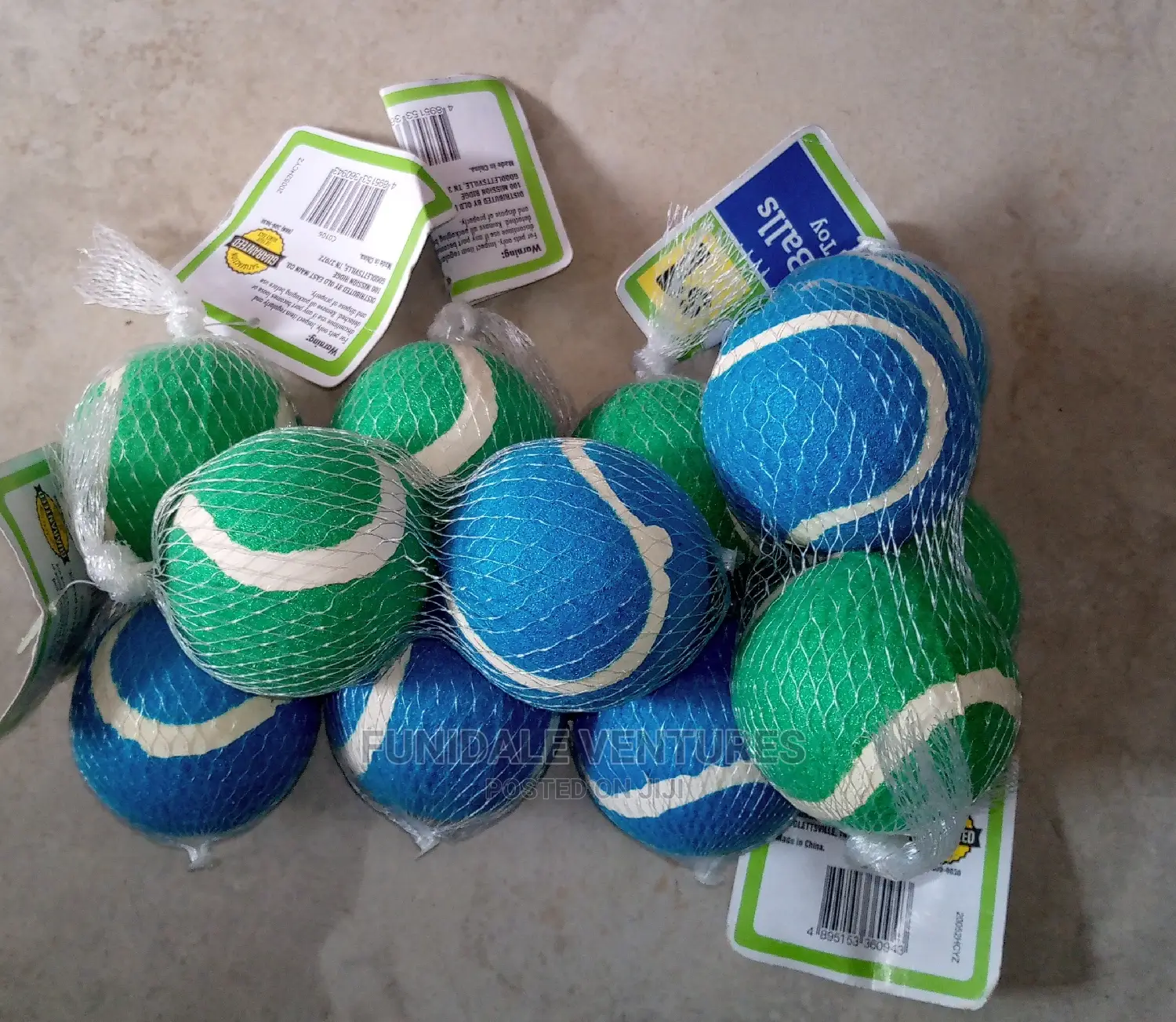 2 Bark Balls Dog Toy