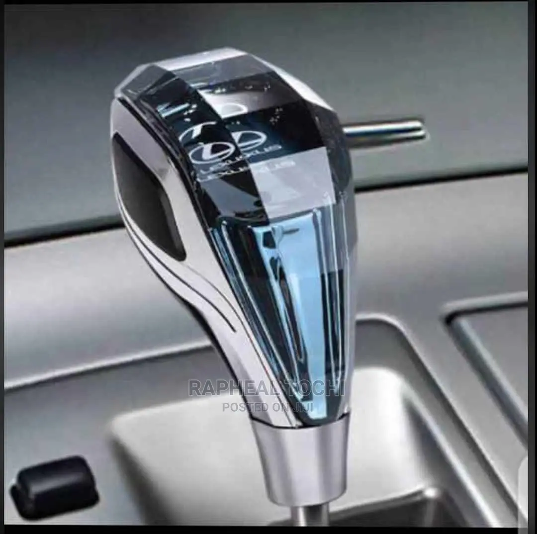 Gear Knob 7 Color Led Crystal